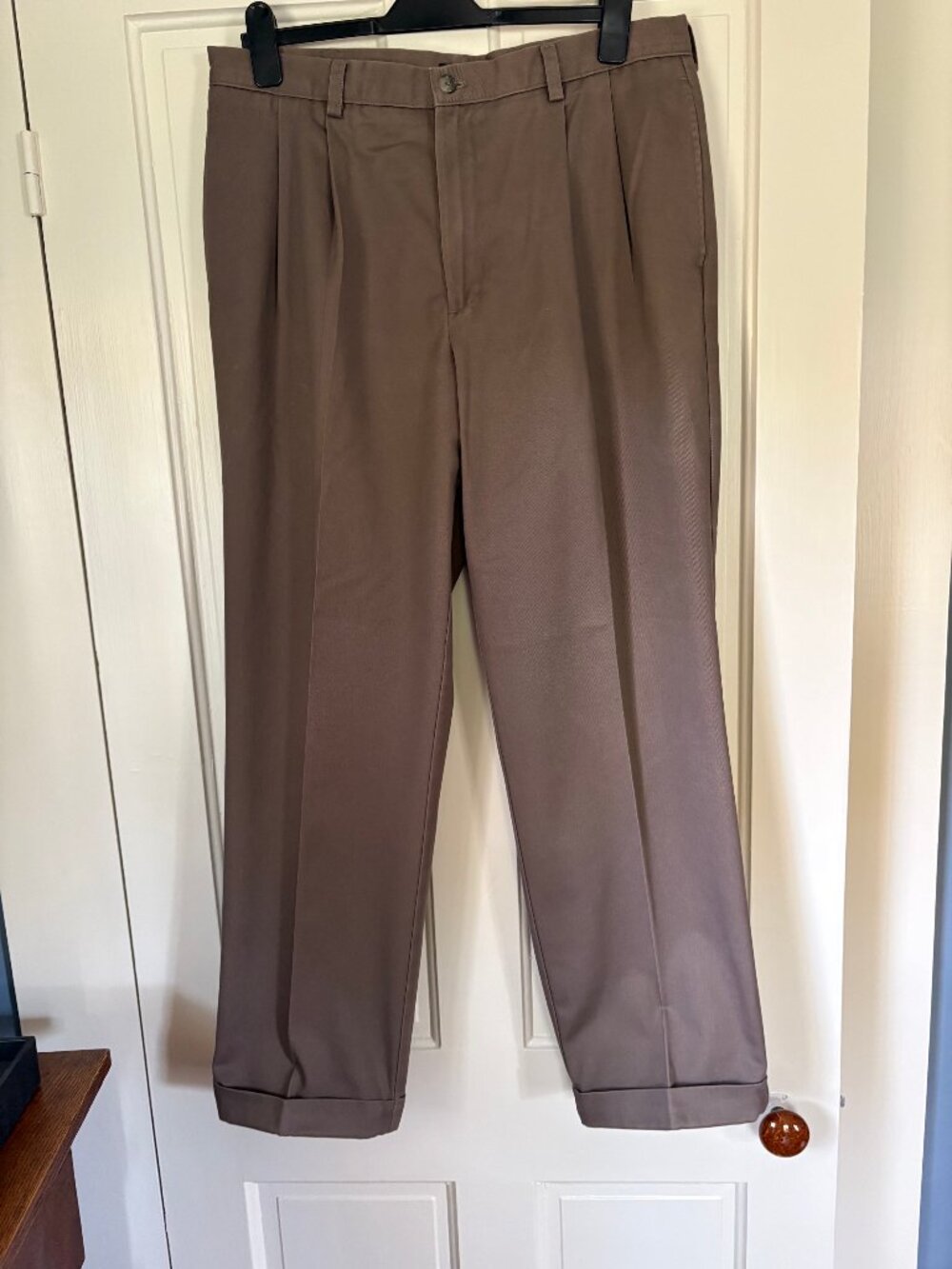 Izod Brown Men's Dress Pants